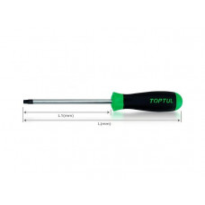 Отвертка TORX T27x100мм TOPTUL