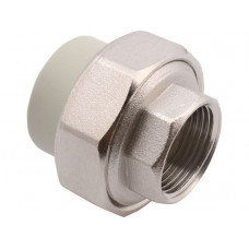 Американка ПП вн. 20х1/2", сер. FV Plast (Под заказ кратно коробкам)