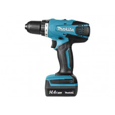 Аккум. дрель-шуруповерт MAKITA DF 347 DWE в чем. (14.4 В, 2 акк., 1.5 А/ч Li-Ion, 2 скор., 30 Нм, шурупы до 8 мм, G-series)
