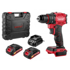Аккум. дрель-шуруповерт WORTEX LX BD 1815-1 Li  ALL1 XLT 18В, 45 Нм, 2*1.5 Ач, патрон 10 мм, бесщёт. (18 В, БЕСЩЁТ.ДВИГ., с 2x1.5 Ач акб)