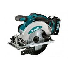 Аккум. циркулярная пила MAKITA LXT DSS 610 RF в чем. (18.0 В, 1 акк., 3.0 А/ч, Li-Ion, 165х20 мм, до 57 мм)