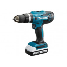 Аккум. дрель-шуруповерт MAKITA LXT HP 488 DWAE в чем. (18.0 В, 2 акк., 2.0 А/ч Li-Ion, 2 скор., 42 Нм, шурупы до 10 мм. G-series)