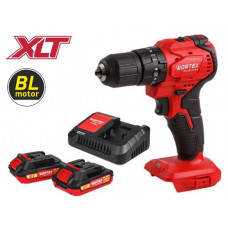 Аккум. ударная дрель-шуруповерт WORTEX BD 2030-1 DLi в чем. ALL1 XLT SET БЕСЩЕТ., 18 В, 55 Н*м, 2 (18.0 В, 2*2 А*ч АКБ И ЗУ, БЕСЩЕТ., УДАРНЫЙ, 2 скор.
