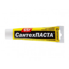 Паста уплотнительная универсальная "Сантехпаста" 65 гр. (в тубе) (Для уплотнения разьемных резьбовых соединений) (Сантехкреп)