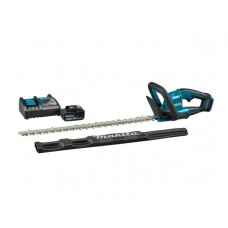 Аккум. кусторез MAKITA LXT DUH 606 RT в кор. (18.0 В, 1 акк., 5.0 А/ч, Li-Ion, длина ножа 600 мм, шаг ножа: 20 мм.)